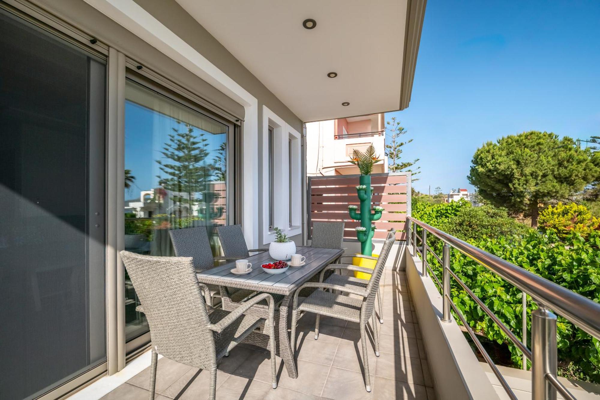 Aria Sea View, Chania Stalos Luaran gambar