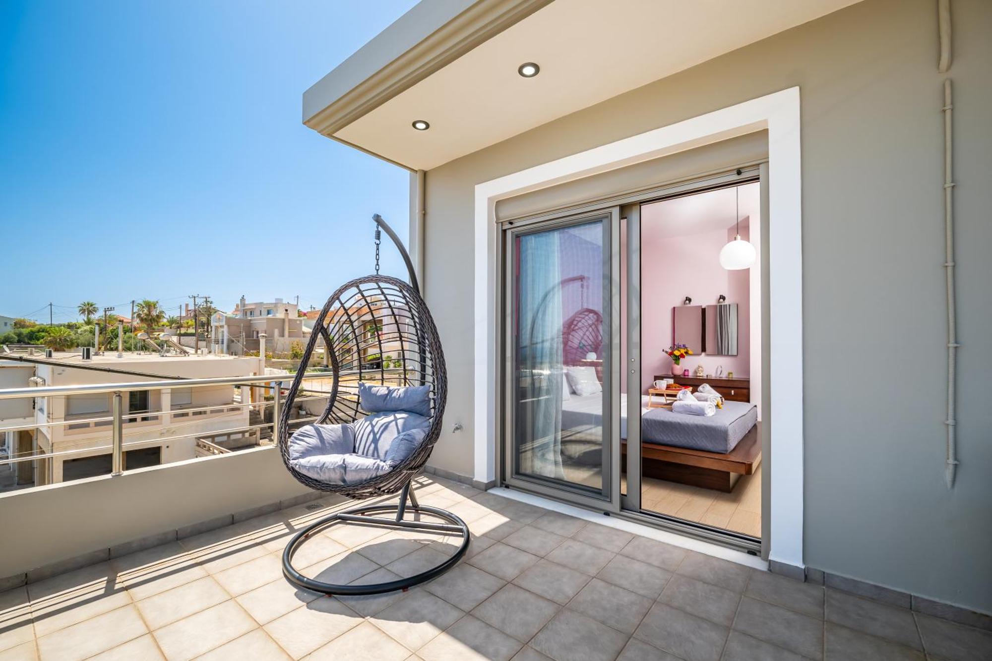 Aria Sea View, Chania Stalos Luaran gambar