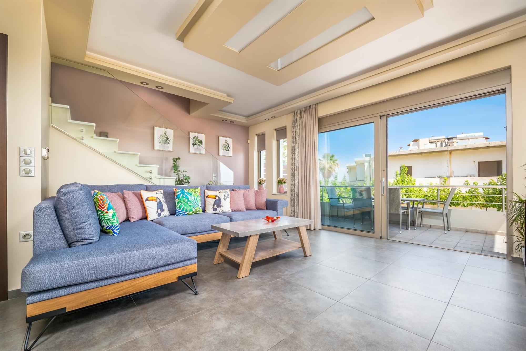 Aria Sea View, Chania Stalos Luaran gambar