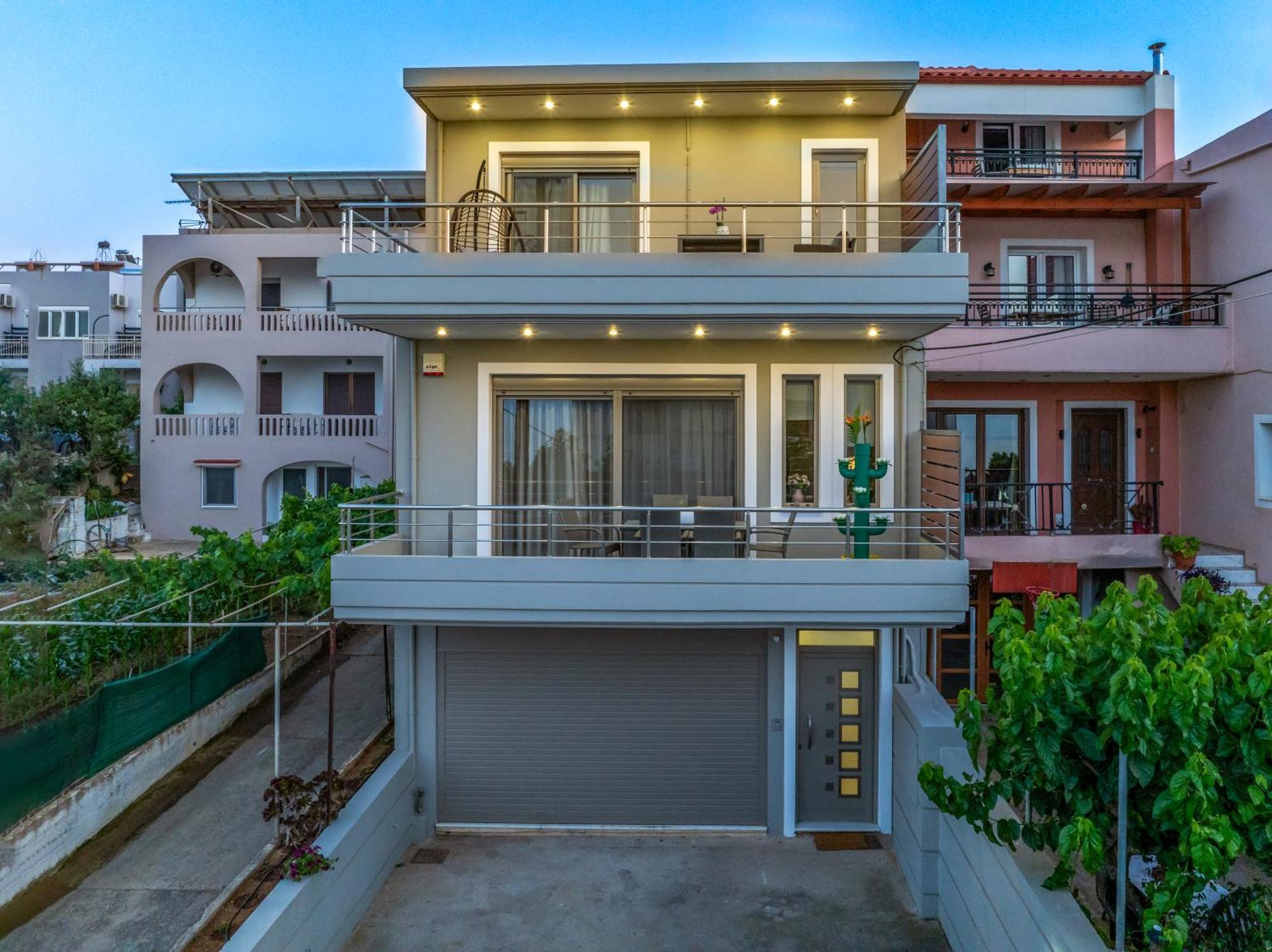 Aria Sea View, Chania Stalos Luaran gambar