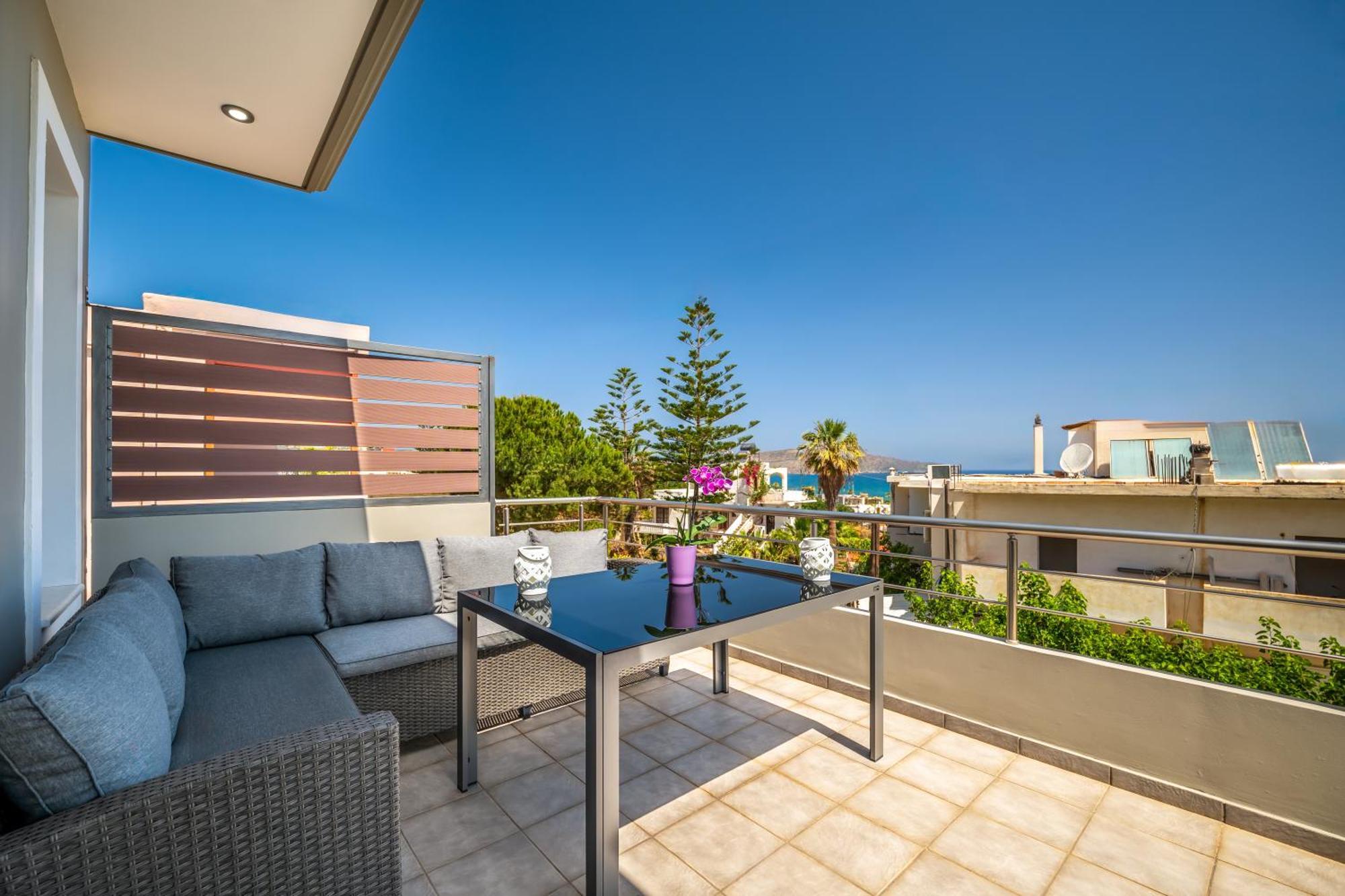 Aria Sea View, Chania Stalos Luaran gambar