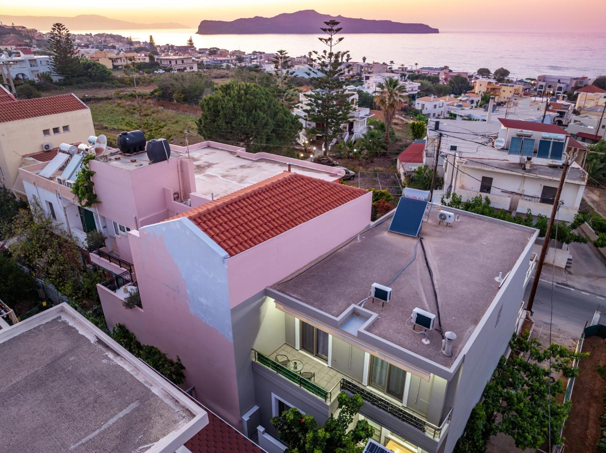 Aria Sea View, Chania Stalos Luaran gambar